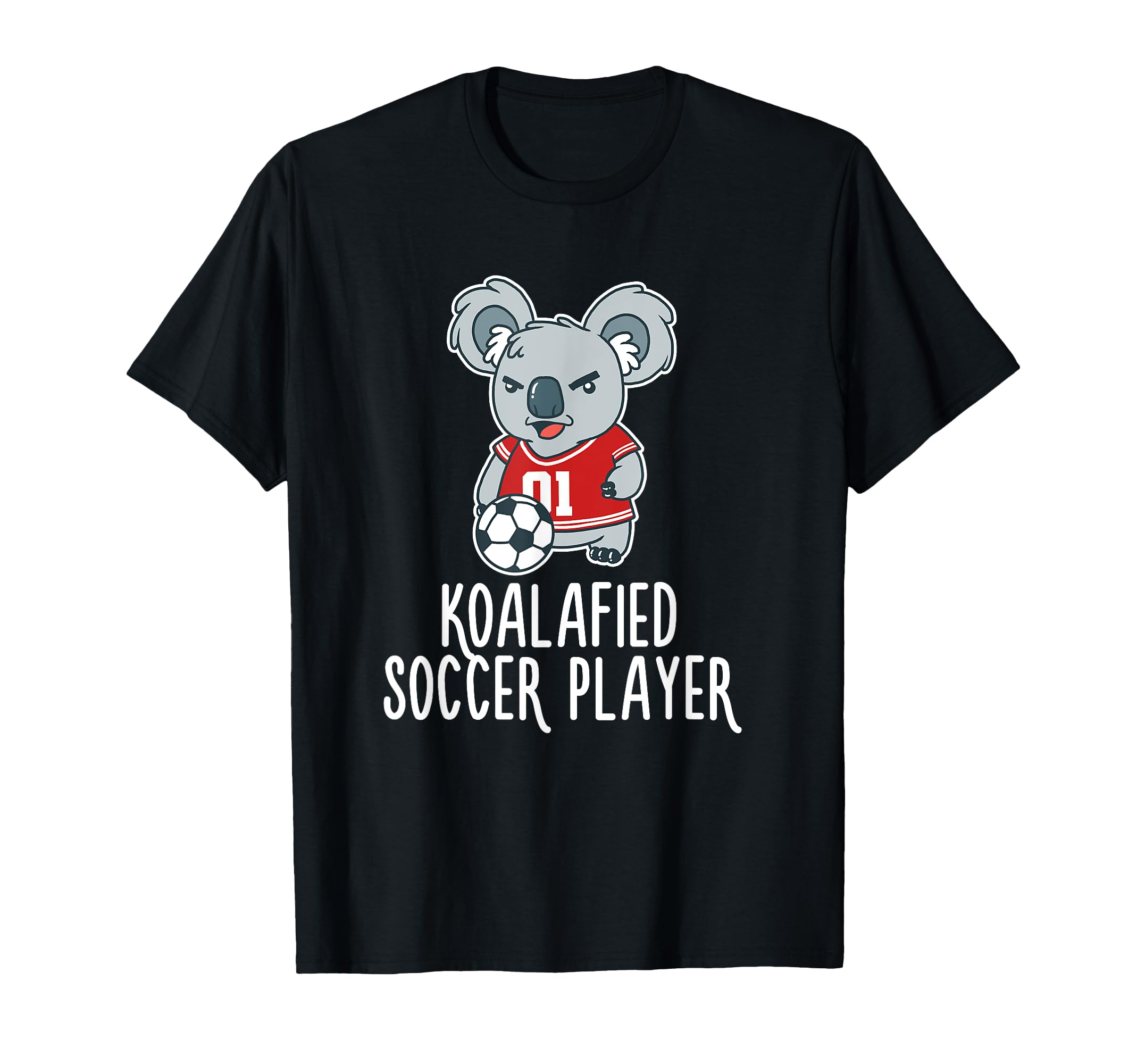 Soccer Player Koalafied Koala Bear Goal T-Shirt - Minimalist Print Unisex - T-Shirt, Sweatshirt, Hoodie