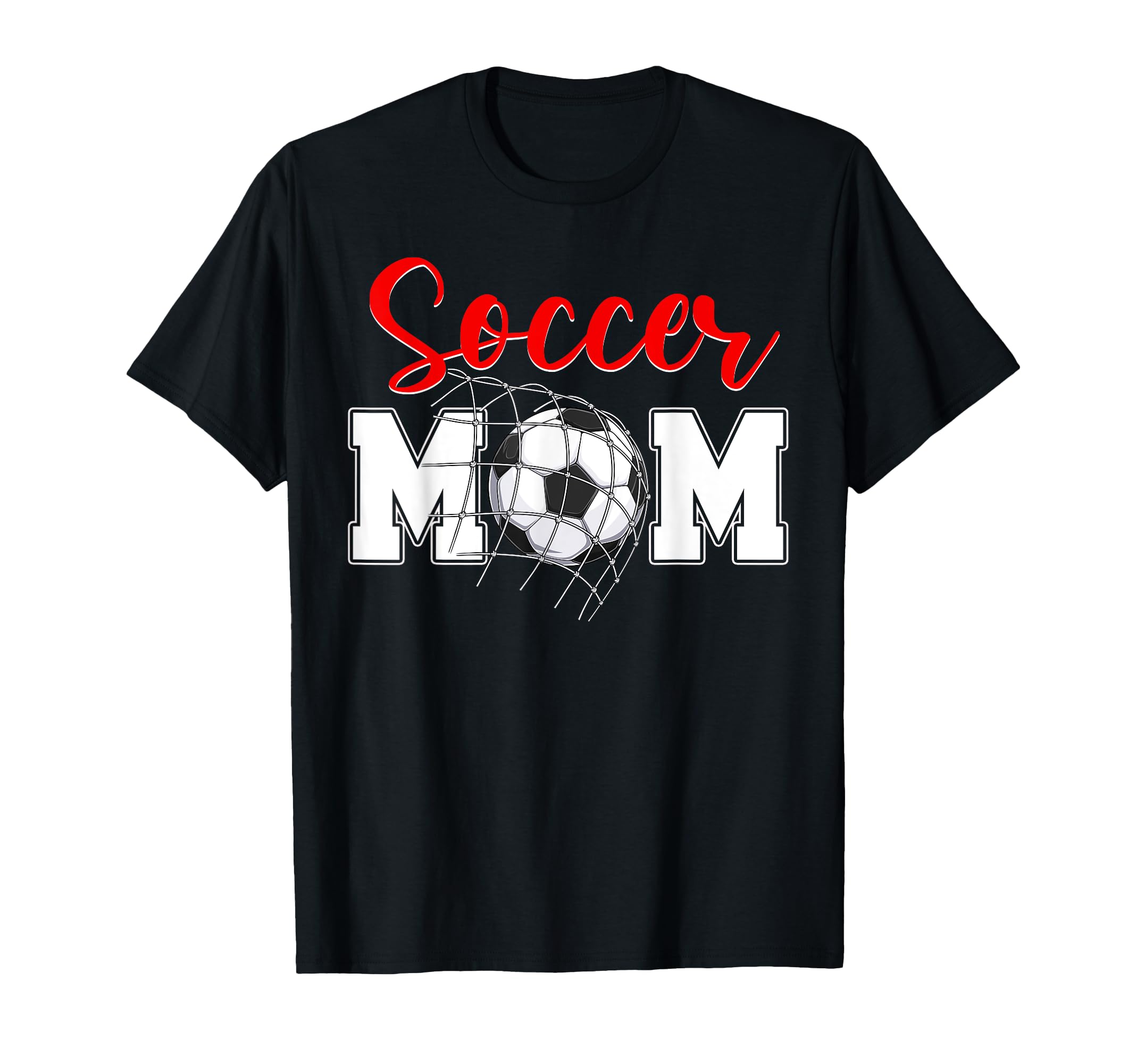 Funny Soccer Mom Soccer Mama Happy T-Shirt - Graphic Print for Adults - T-Shirt, Sweatshirt, Hoodie