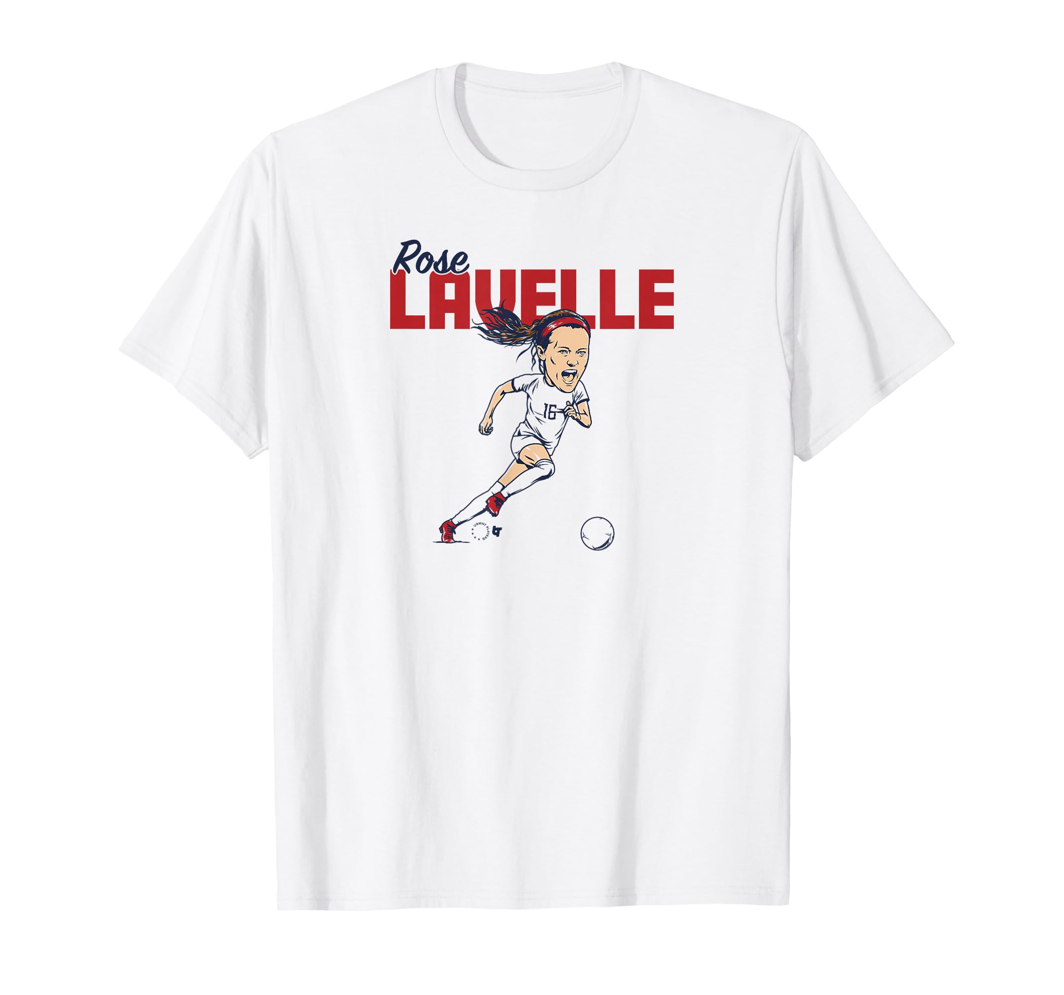 Rose Lavelle Caricature Uswnt T-Shirt - Casual Everyday Wear for Adults - T-Shirt, Sweatshirt, Hoodie