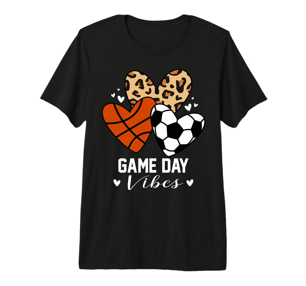 Game Day Vibes Funny Soccer T-Shirt - Fun Novelty Design Men Women - T-Shirt, Sweatshirt, Hoodie