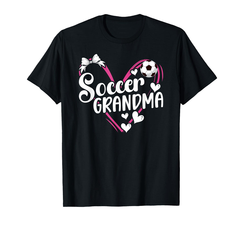 Soccer Grandma Heart Grandma Soccer T-Shirt - Unique Graphic Men Women - T-Shirt, Sweatshirt, Hoodie