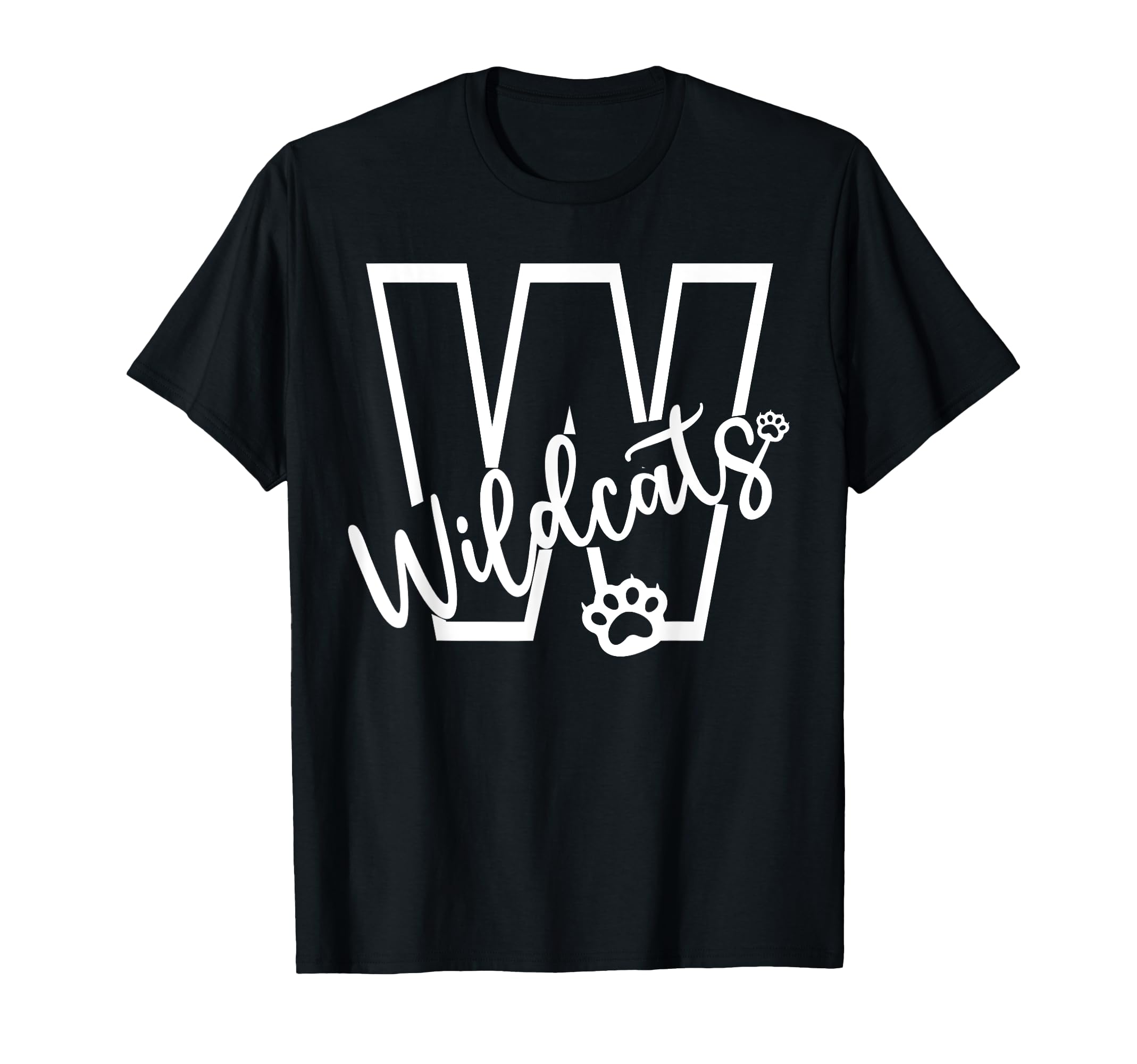 Wildcats School Sports Fan Team T-Shirt - Custom Art Print Men Women - T-Shirt, Sweatshirt, Hoodie