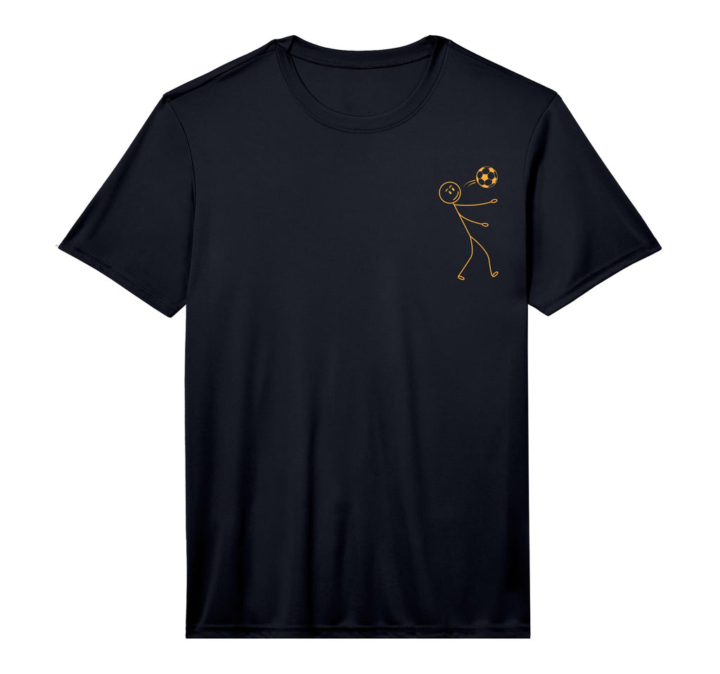 Soccer Stick Figure Soccer Player T-Shirt - Novelty Apparel Men Women - T-Shirt, Sweatshirt, Hoodie