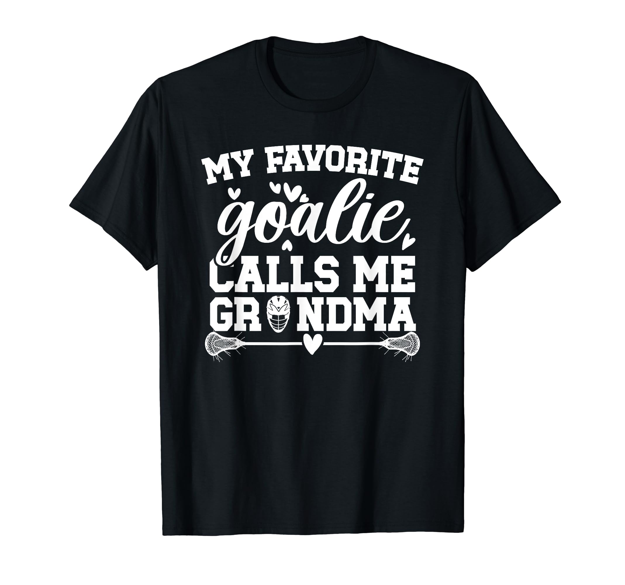 Proud Lacrosse Goalie Grandma Lacrosse T-Shirt - Custom Art Print Unisex - T-Shirt, Sweatshirt, Hoodie