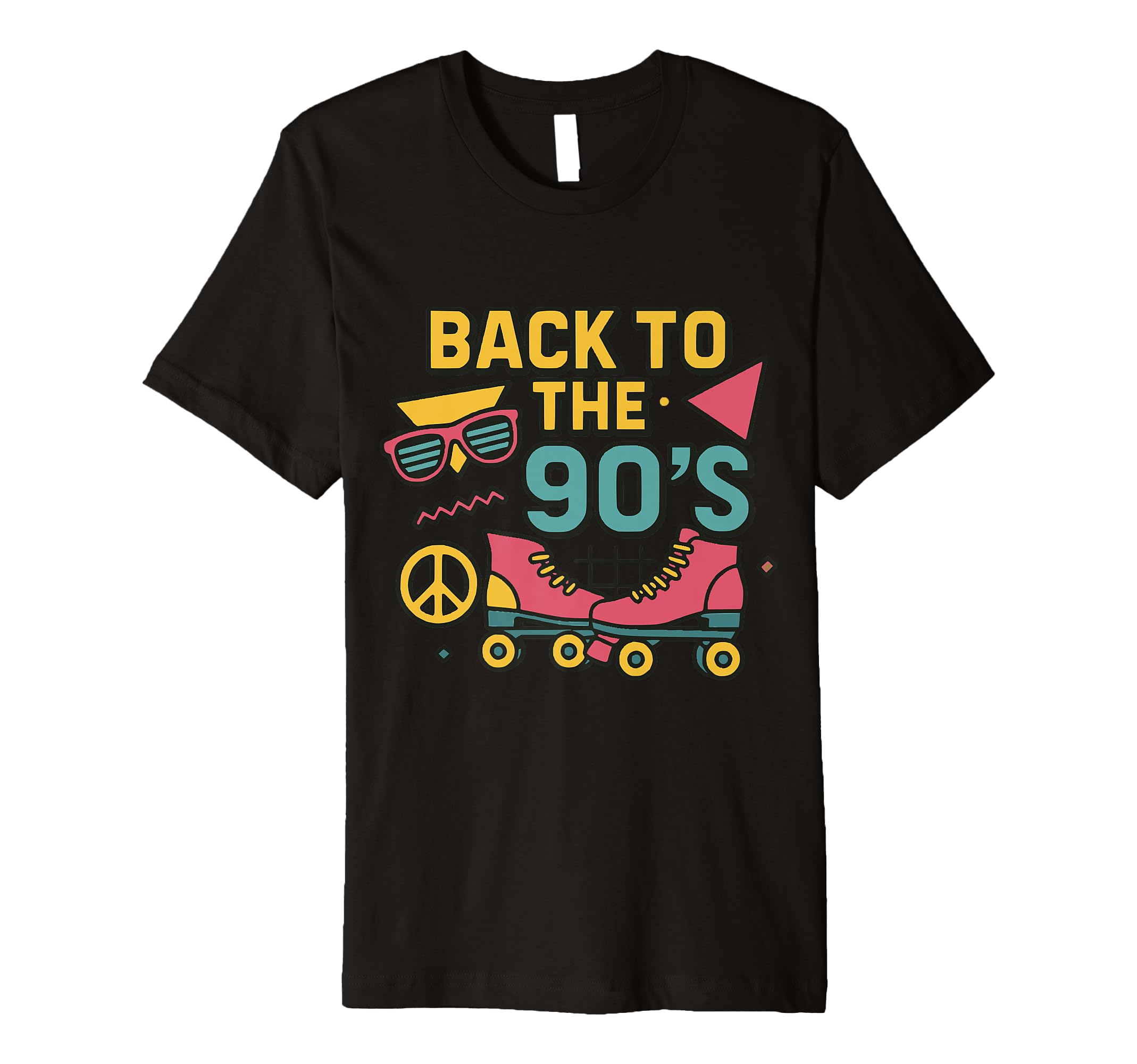 Back To 90S Roller Skates Vibes T-Shirt - Graphic Print Men Women - T-Shirt, Sweatshirt, Hoodie