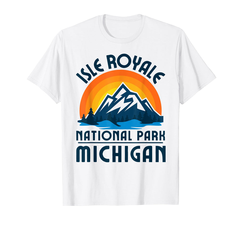 Isle Royale National Park Michigan T-Shirt - Aesthetic Graphic for Adults - T-Shirt, Sweatshirt, Hoodie