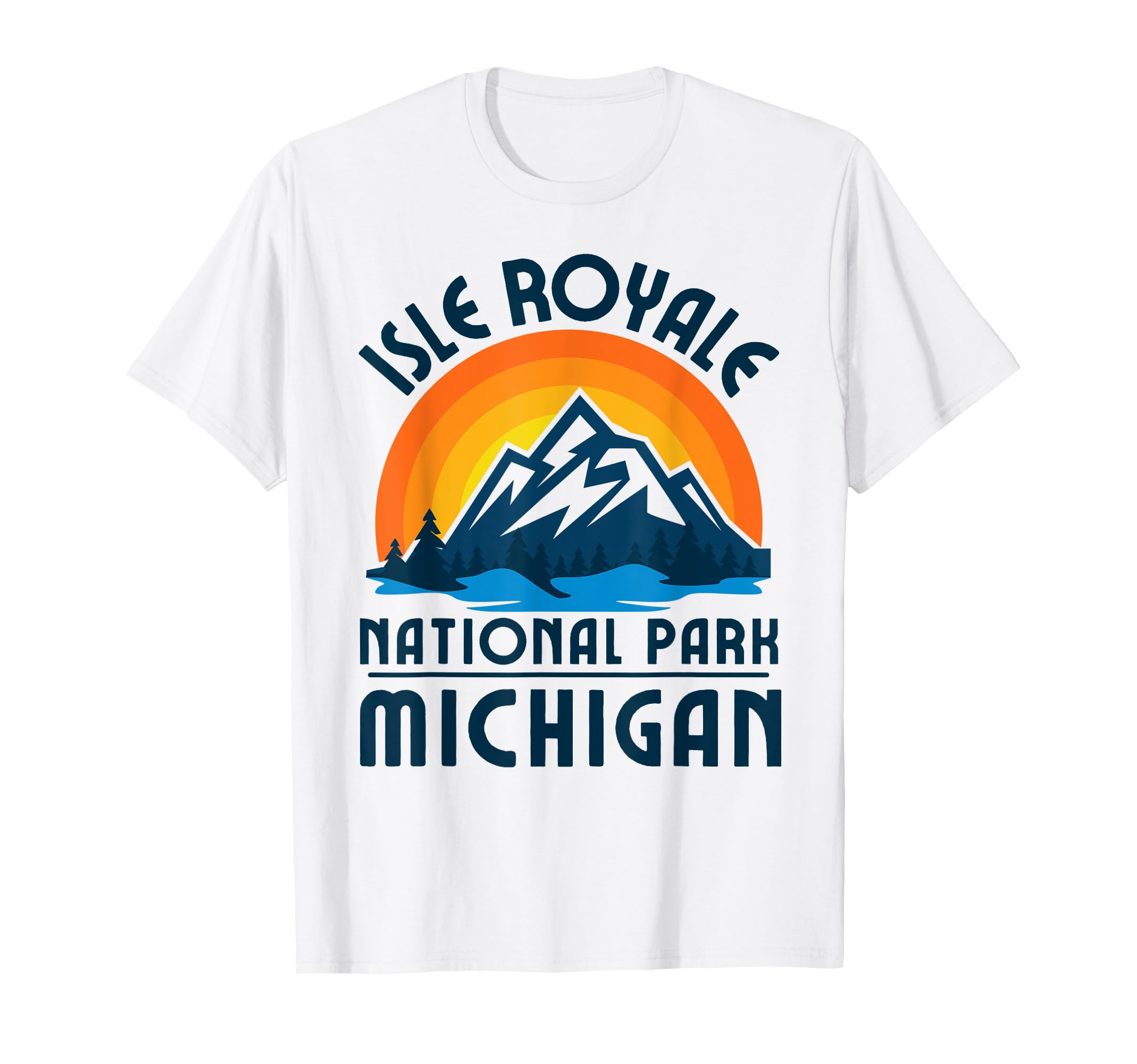 Isle Royale National Park Michigan T-Shirt - Aesthetic Graphic for Adults - T-Shirt, Sweatshirt, Hoodie