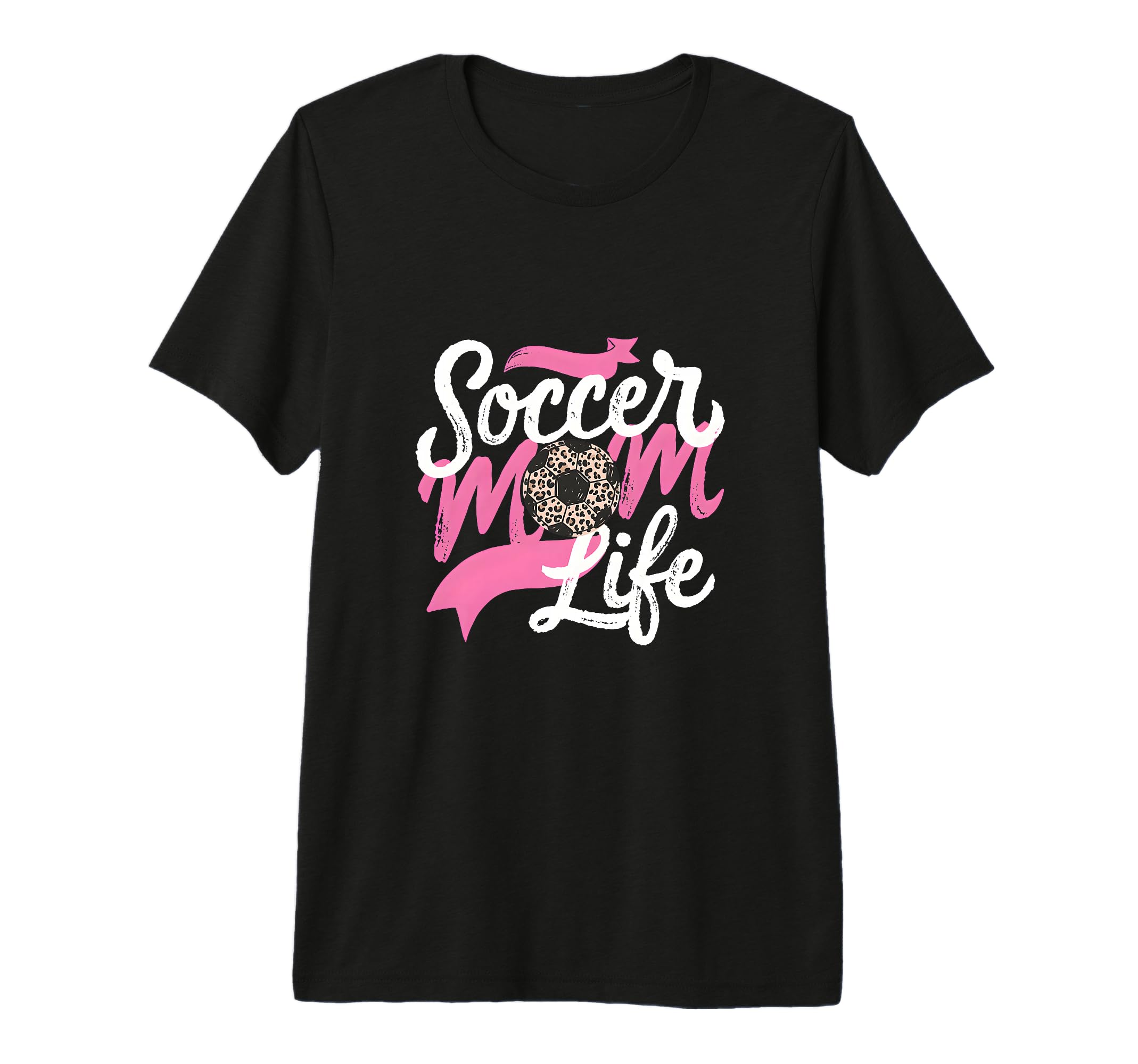 Soccer Mom Life Leopard Mama Tri Blend T-Shirt - Streetwear Style Men Women - T-Shirt, Sweatshirt, Hoodie