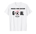 Soccer Mom Goal Digger Soccer T-Shirt - Custom Art Print Men Women - T-Shirt, Sweatshirt, Hoodie