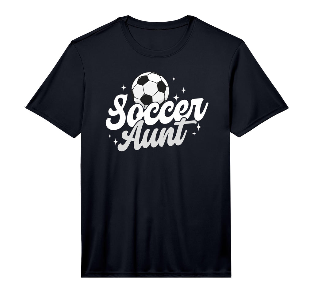 Mens Soccer Aunt Proud Aunt Soccer T-Shirt - Unique Graphic for Adults - T-Shirt, Sweatshirt, Hoodie