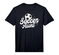 Mens Soccer Aunt Proud Aunt Soccer T-Shirt - Unique Graphic for Adults - T-Shirt, Sweatshirt, Hoodie