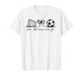 Livin That Soccer Mom Life Game Day T-Shirt - Minimalist Print Unisex - T-Shirt, Sweatshirt, Hoodie