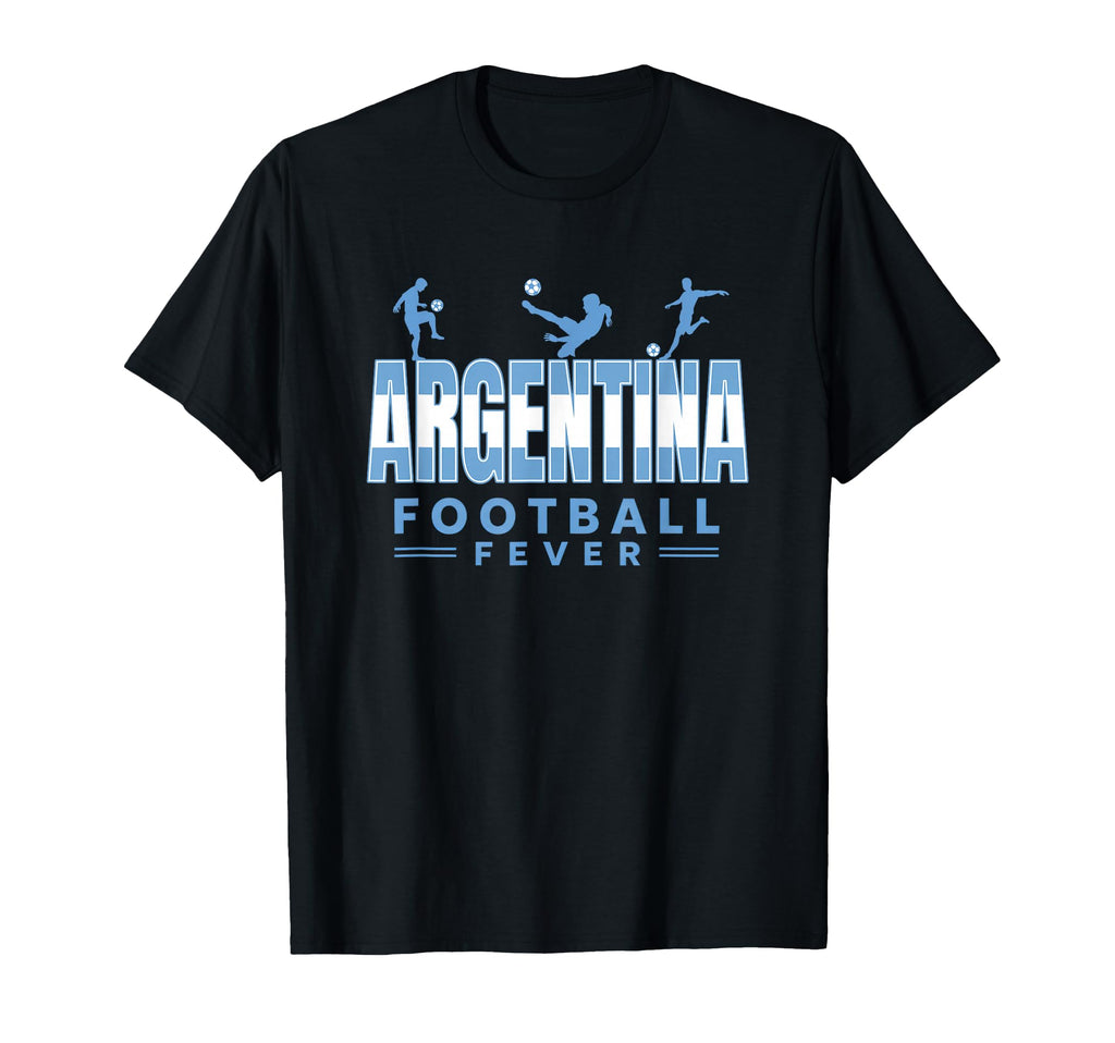 Argentina Football Fever 2026 Soccer T-Shirt - Novelty Apparel for Adults - T-Shirt, Sweatshirt, Hoodie