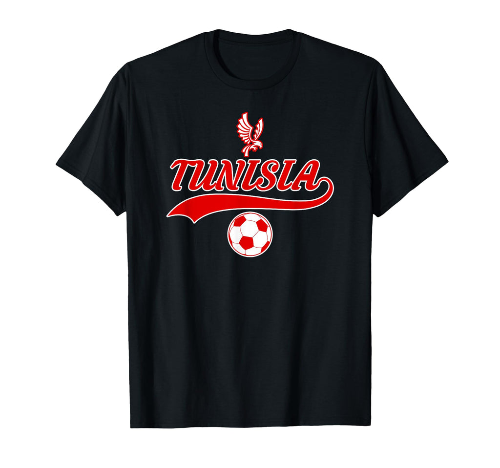 Tunisia Team World Fan Soccer 2018 T-Shirt - Custom Art Print Unisex - T-Shirt, Sweatshirt, Hoodie