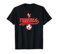 Tunisia Team World Fan Soccer 2018 T-Shirt - Custom Art Print Unisex - T-Shirt, Sweatshirt, Hoodie