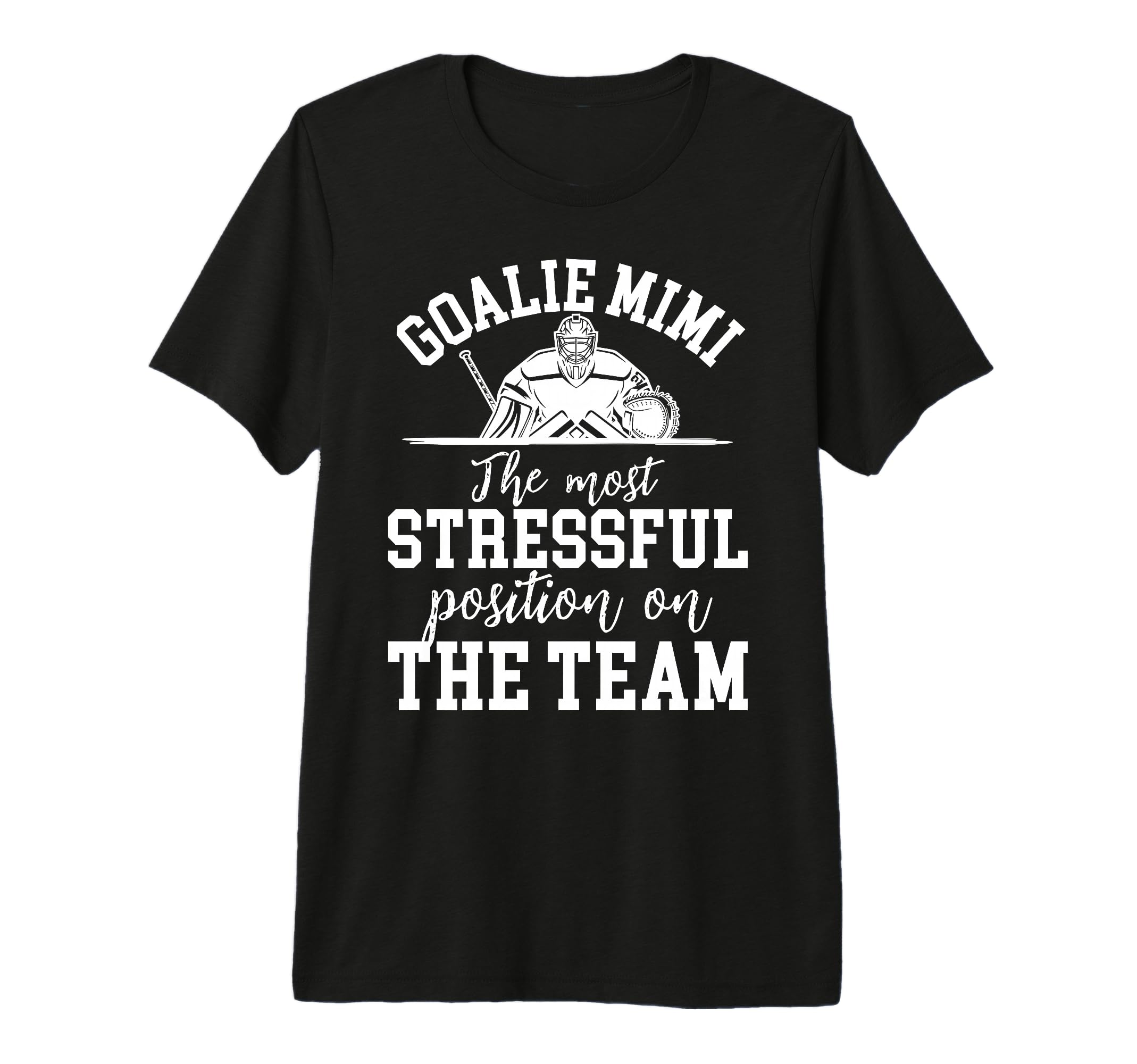 Funny Hockey Goalie Mimi Hockey Keeper T-Shirt - Unique Graphic for Adults - T-Shirt, Sweatshirt, Hoodie
