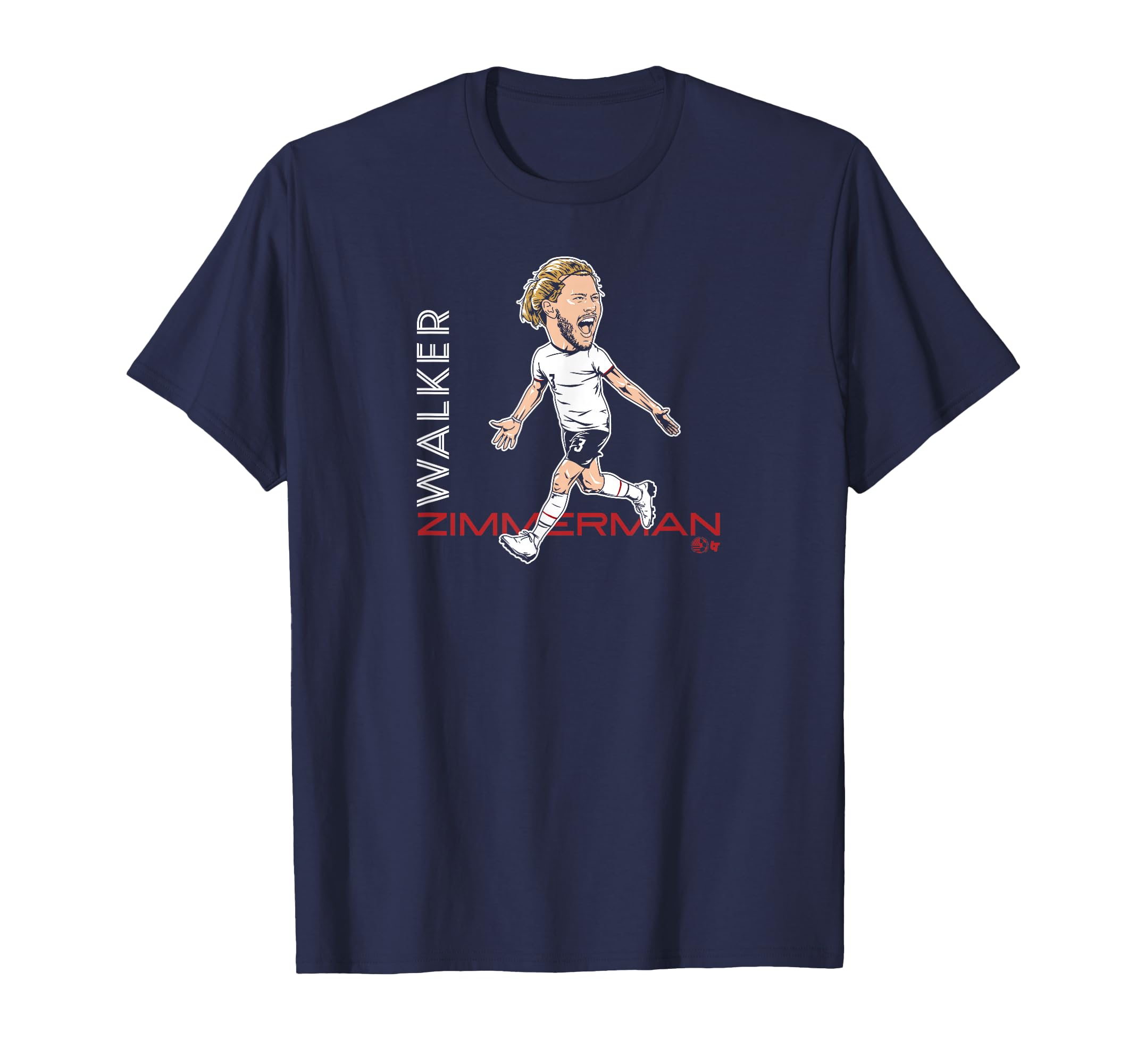 Walker Zimmerman Caricature United States T-Shirt - Unique Graphic Unisex - T-Shirt, Sweatshirt, Hoodie