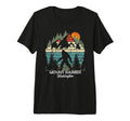 Mount Rainier Washington National T-Shirt - Fun Novelty Design for Adults - T-Shirt, Sweatshirt, Hoodie