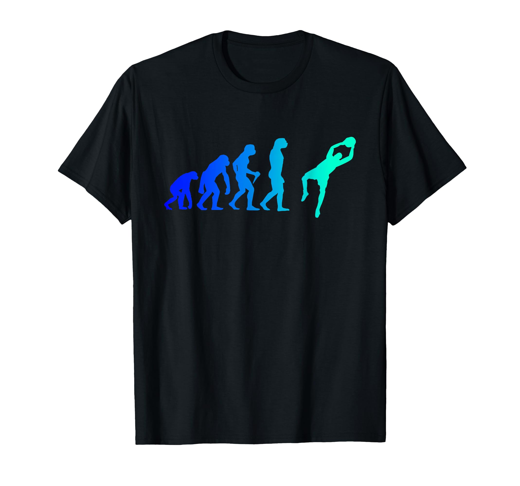 Evolution Goalkeeper Soccer T-Shirt - Aesthetic Graphic for Adults - T-Shirt, Sweatshirt, Hoodie