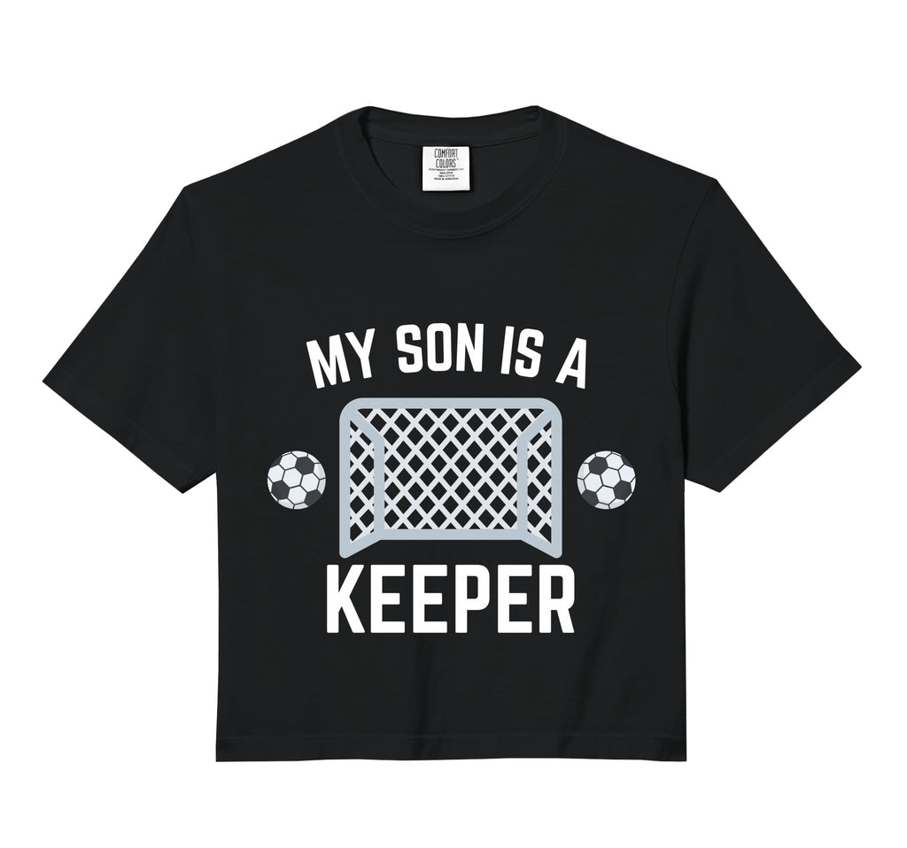 My Son Is Keeper Soccer Goalie Sweatshirt - Unique Graphic for Adults - T-Shirt, Sweatshirt, Hoodie