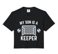 My Son Is Keeper Soccer Goalie Sweatshirt - Unique Graphic for Adults - T-Shirt, Sweatshirt, Hoodie