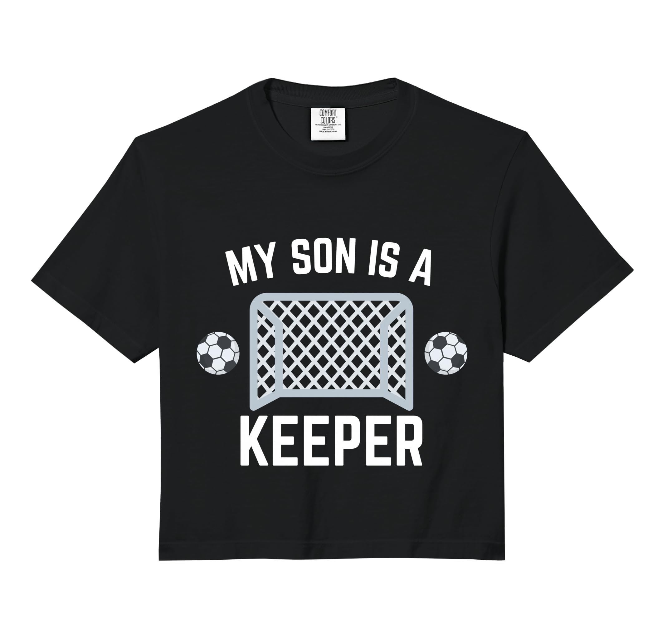 My Son Is Keeper Soccer Goalie Sweatshirt - Unique Graphic for Adults - T-Shirt, Sweatshirt, Hoodie
