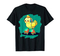 Funny Chicken Roller Skates Farm Animal T-Shirt - Unique Graphic Men Women - T-Shirt, Sweatshirt, Hoodie