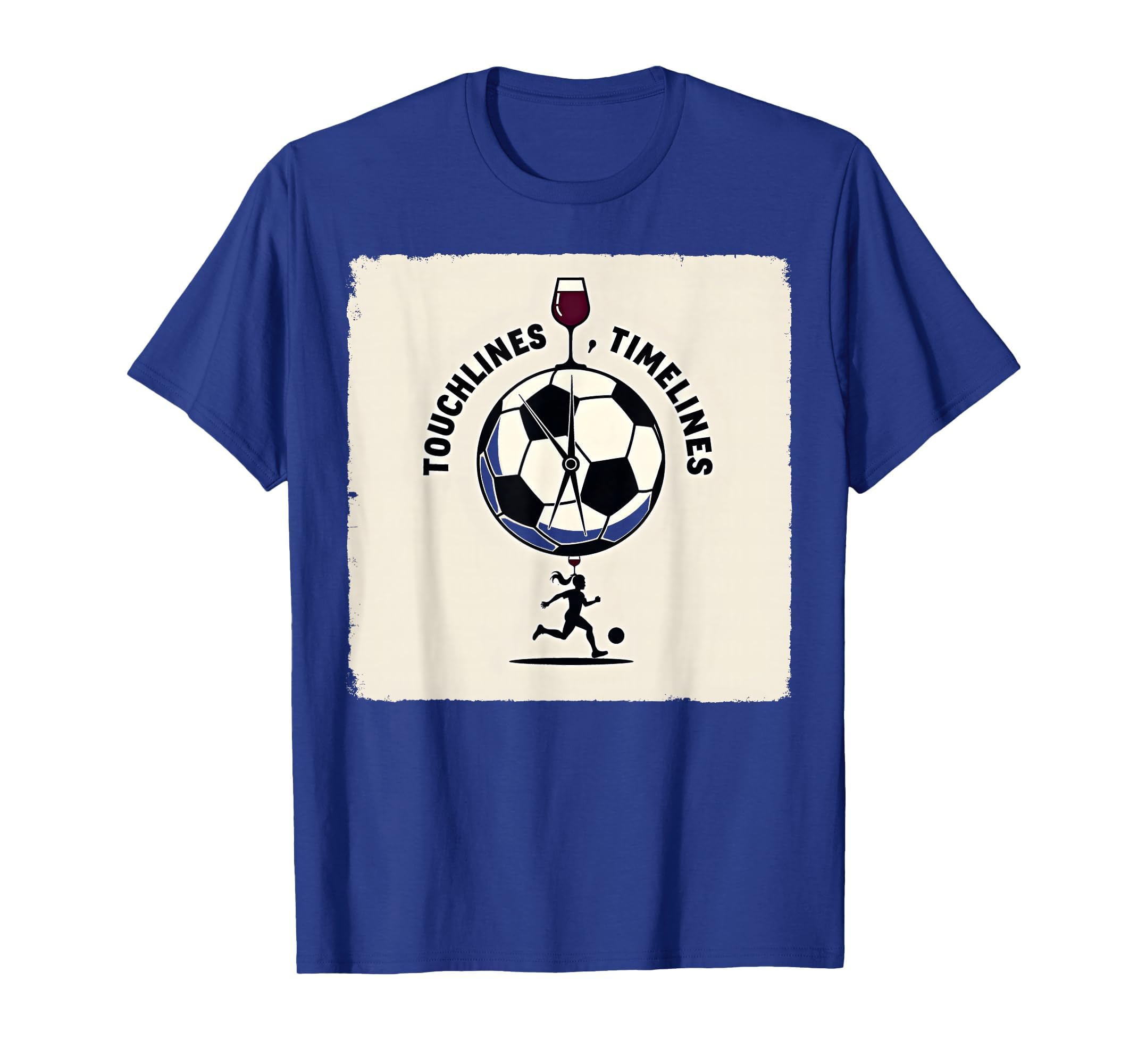 Soccer Mom Touchlines Timelines Sweatshirt - Fun Novelty Design for Adults - T-Shirt, Sweatshirt, Hoodie