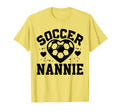 Soccer Nannie Heart Nannie Soccer T-Shirt - Casual Everyday Wear Men Women - T-Shirt, Sweatshirt, Hoodie