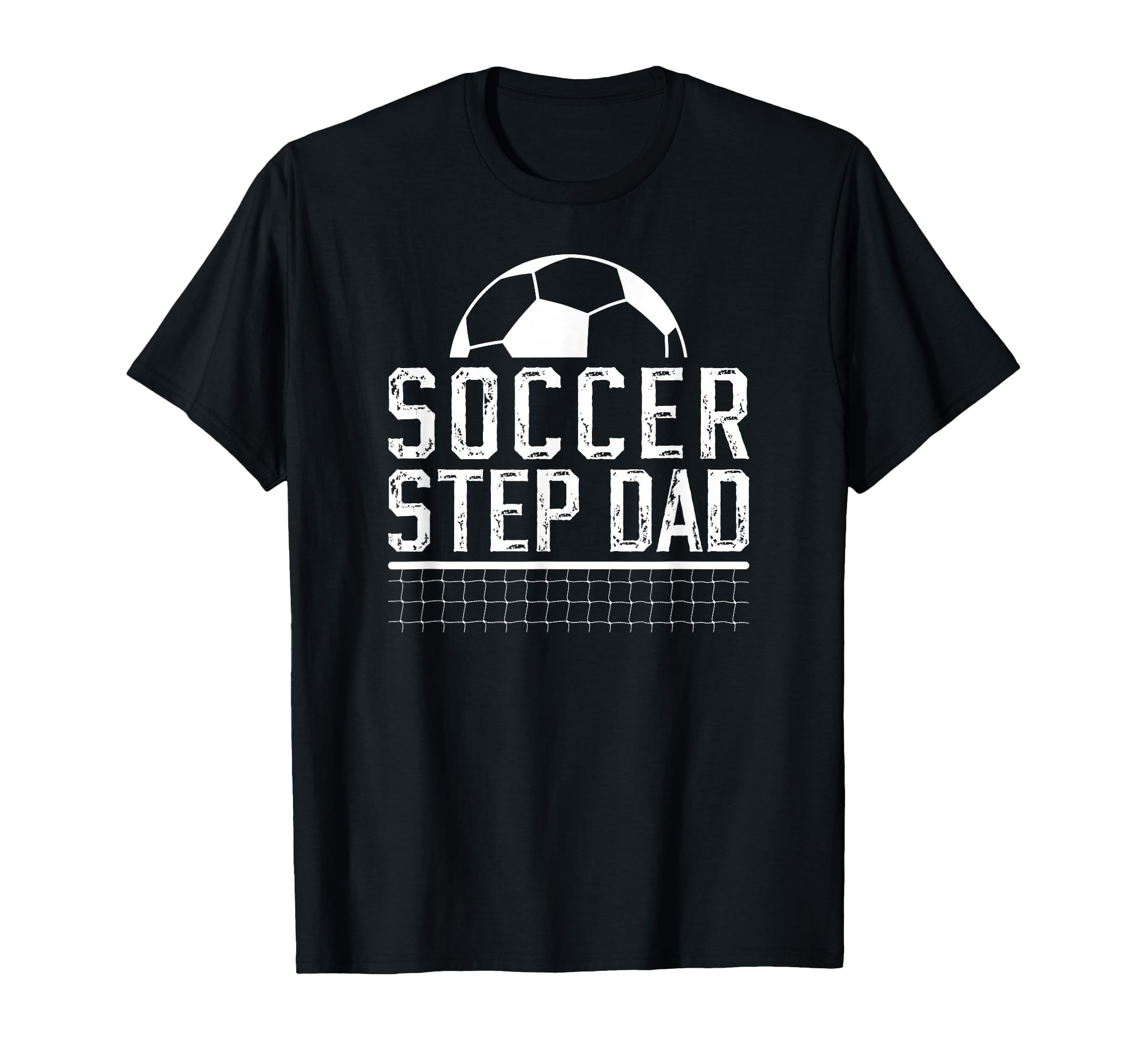 Soccer Step Dad Soccer Player Stepfather T-Shirt - Trendy Graphic Unisex - T-Shirt, Sweatshirt, Hoodie