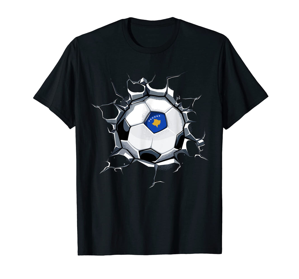 Kosovo Soccer Fans Jersey Kosovar T-Shirt - Minimalist Print for Adults - T-Shirt, Sweatshirt, Hoodie