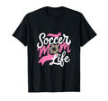 Soccer Mom Life Leopard Mama T-Shirt - Casual Everyday Wear for Adults - T-Shirt, Sweatshirt, Hoodie