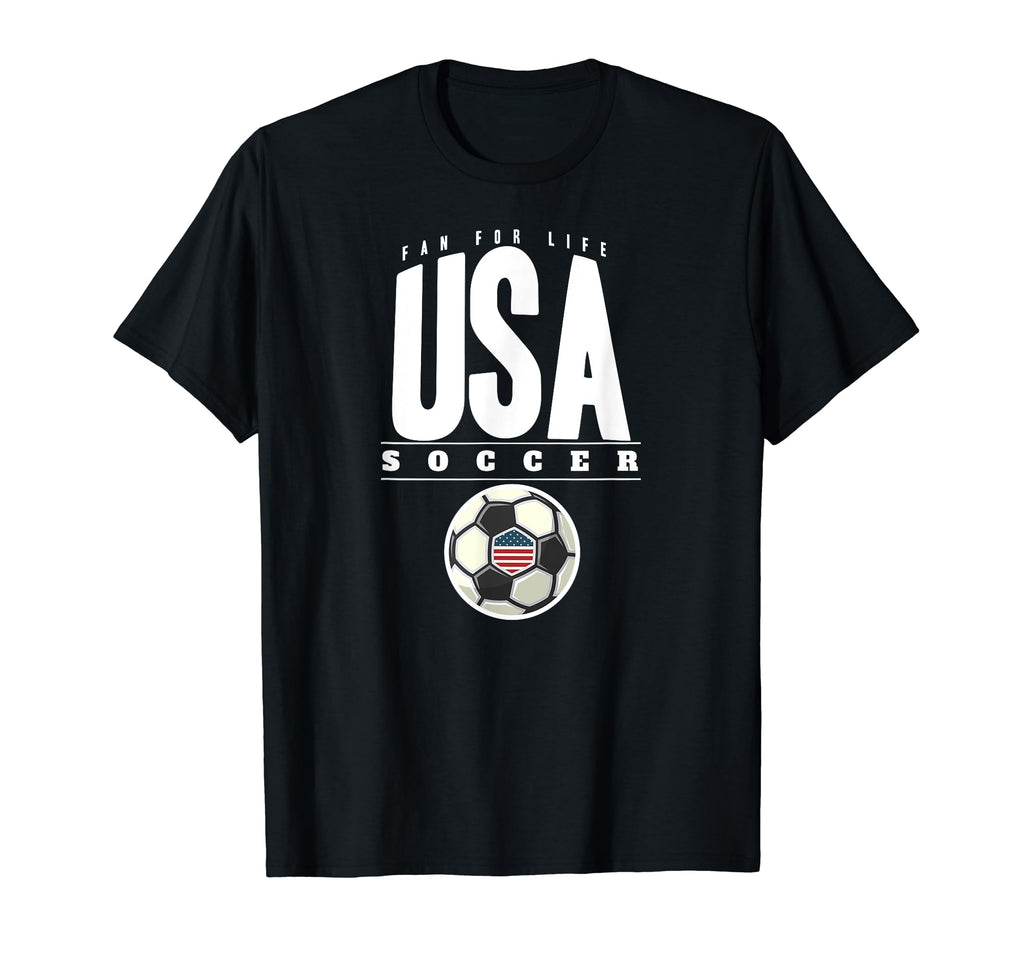 Usa Soccer Shirts Soccer Fan Tshirts T-Shirt - Minimalist Print Men Women - T-Shirt, Sweatshirt, Hoodie