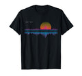 Retrowave Synthwave Vaporwave Sunset T-Shirt - Custom Art Print for Adults - T-Shirt, Sweatshirt, Hoodie