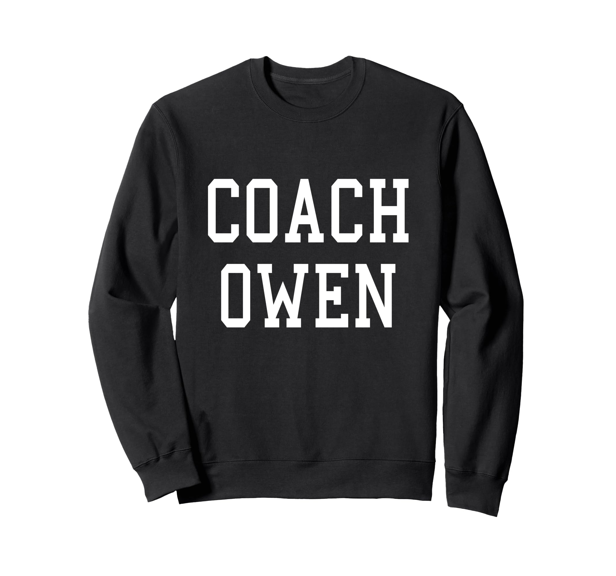 Coach Owen Custom Football Soccer Sweatshirt - Minimalist Print Men Women - T-Shirt, Sweatshirt, Hoodie