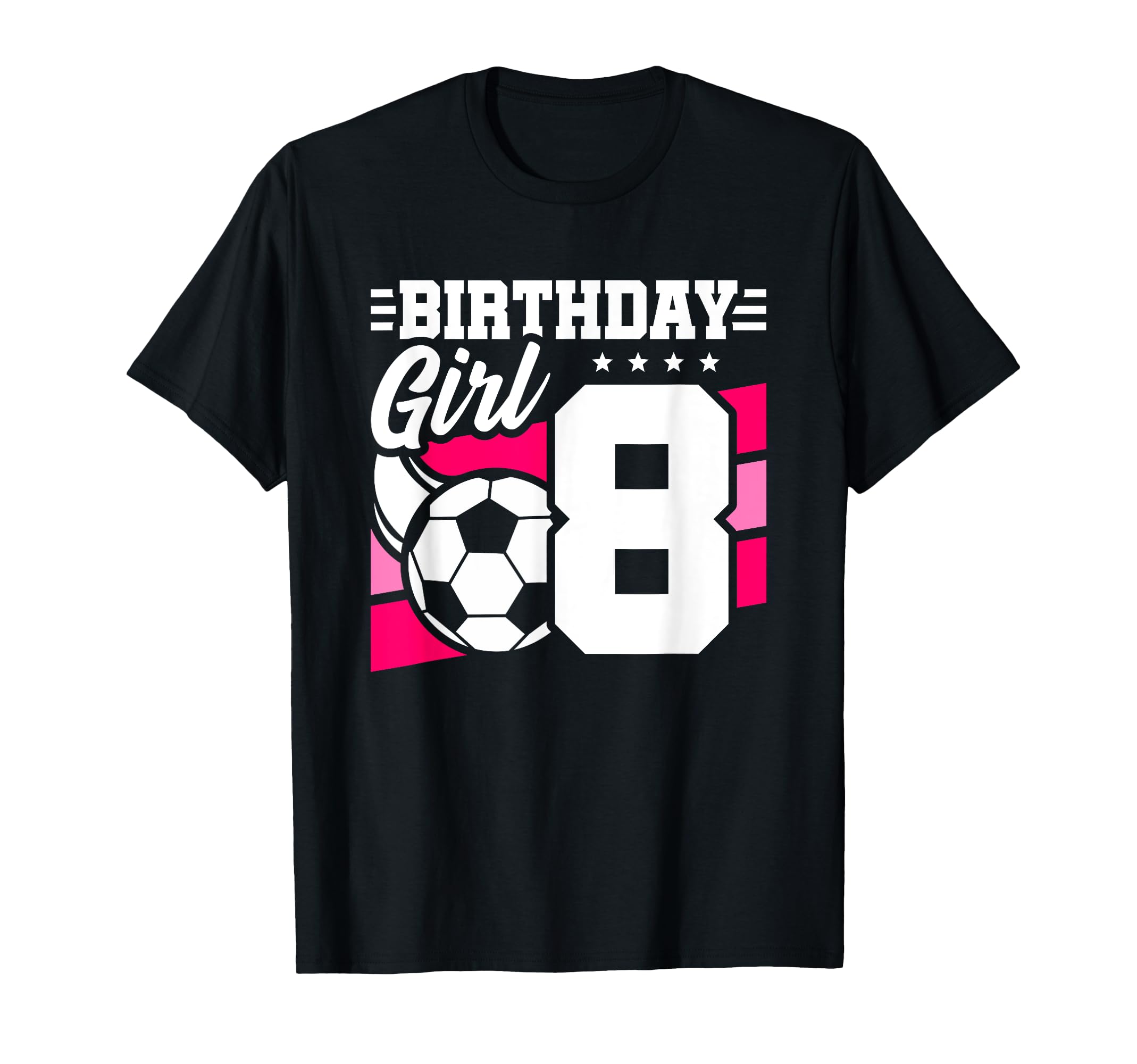 Soccer Birthday Party 8 Year Old 8Th T-Shirt - Unique Graphic Unisex - T-Shirt, Sweatshirt, Hoodie