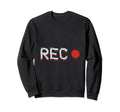 Glitch Vcr Vhs Tape 80S Recording Record Sweatshirt - Unique Graphic Unisex - T-Shirt, Sweatshirt, Hoodie