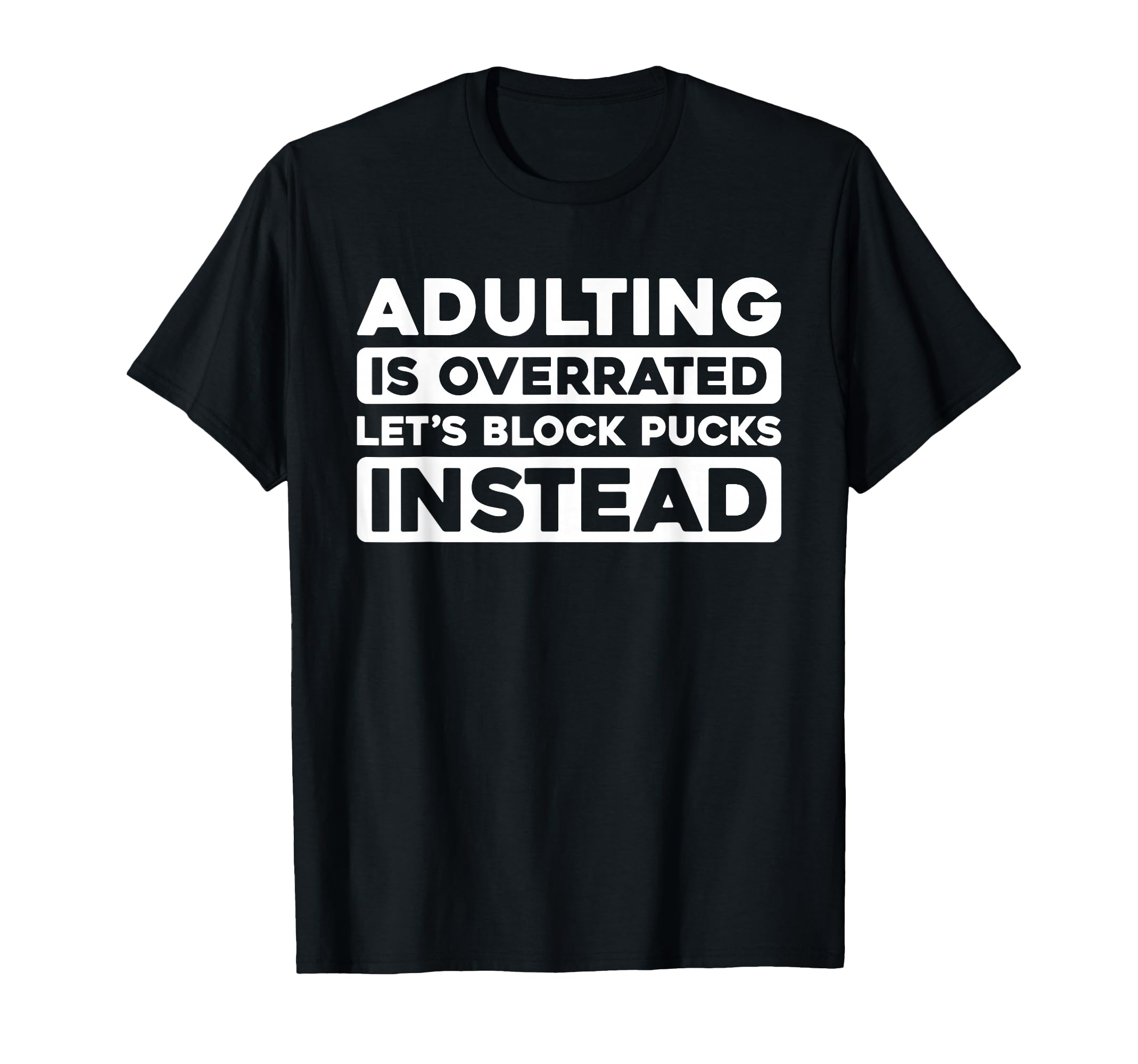 Hockey Goalkeeper Ice Hockey Goalie T-Shirt - Trendy Graphic for Adults - T-Shirt, Sweatshirt, Hoodie