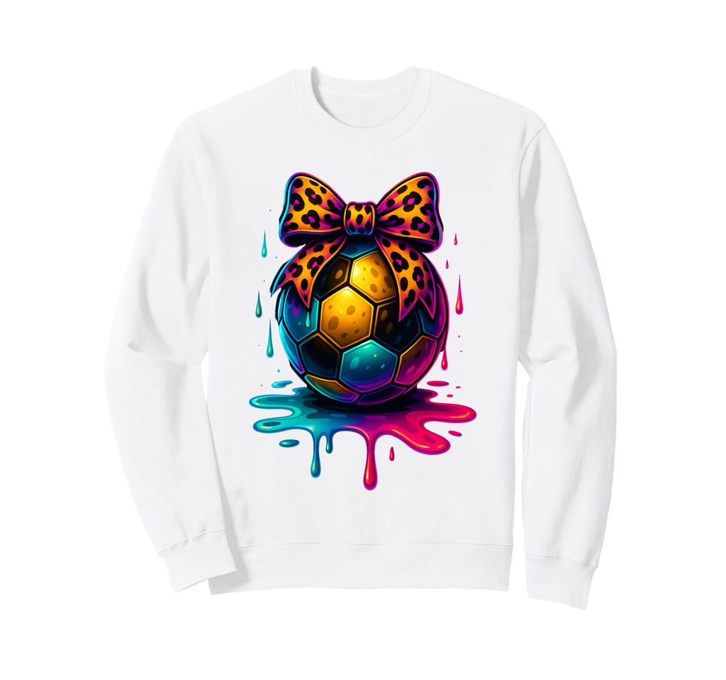 Soccer Coquette Bow Soccer Mom Sweatshirt - Fun Novelty Design Unisex - T-Shirt, Sweatshirt, Hoodie