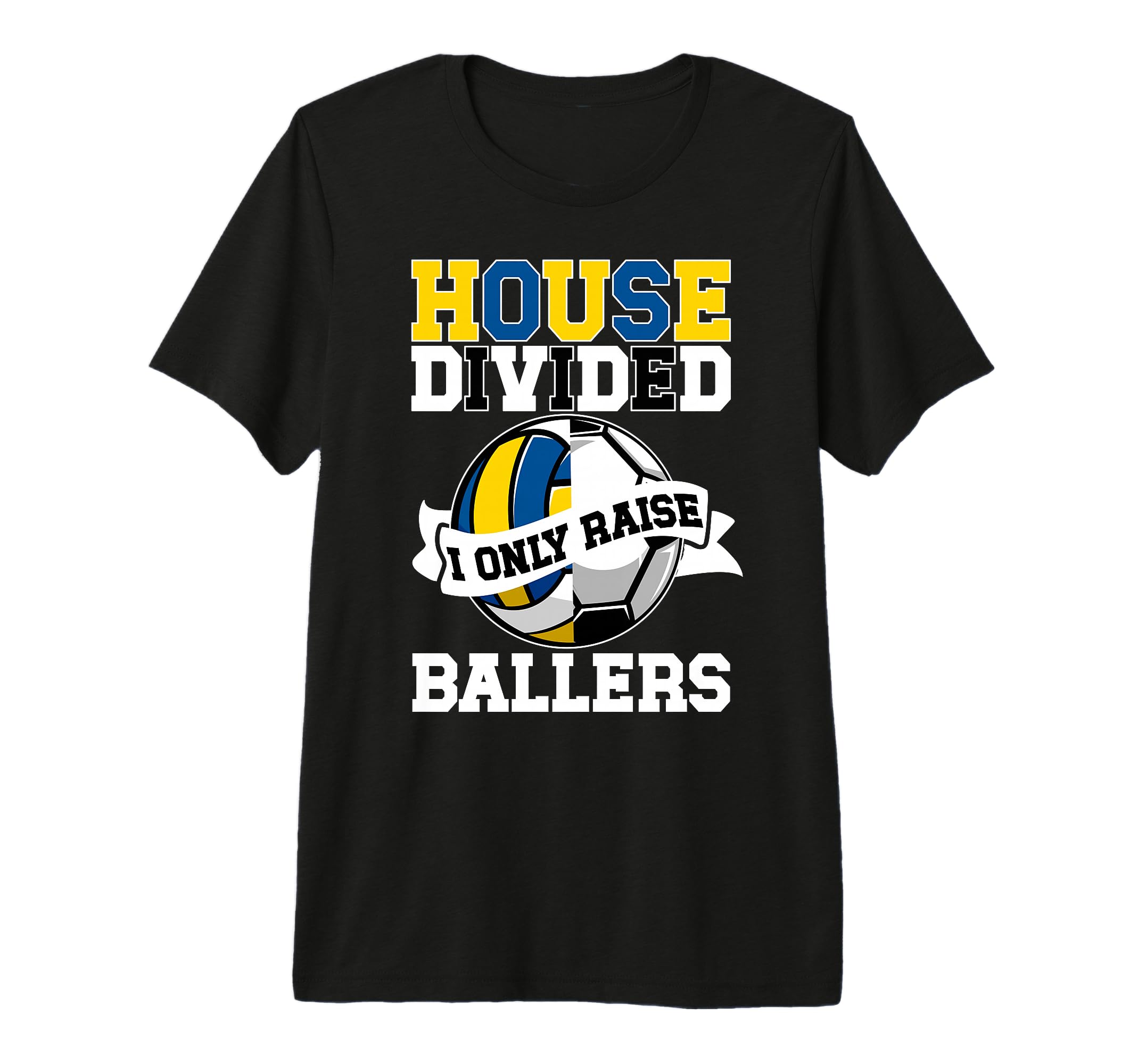 Mens House Divided I Only Raise T-Shirt - Casual Everyday Wear for Adults - T-Shirt, Sweatshirt, Hoodie