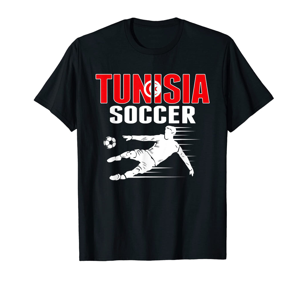 Tunisia Soccer Lovers Jersey Tunisian T-Shirt - Minimalist Print Unisex - T-Shirt, Sweatshirt, Hoodie