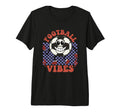 Football Vibes Exciting Happy Soccer T-Shirt - Custom Art Print for Adults - T-Shirt, Sweatshirt, Hoodie