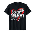 Soccer Grammy Heart Grandma Grammy T-Shirt - Minimalist Print Unisex - T-Shirt, Sweatshirt, Hoodie