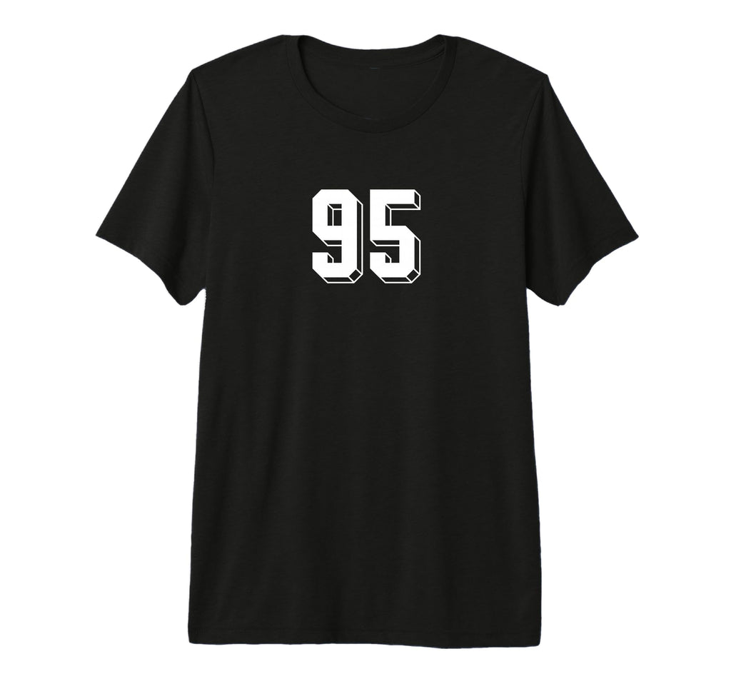 Number 95 80S 90S Soccer Team Jersey T-Shirt - Trendy Graphic Men Women - T-Shirt, Sweatshirt, Hoodie