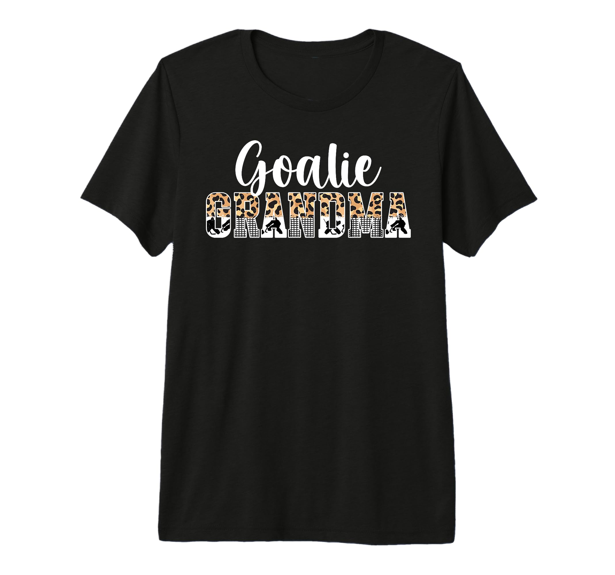 Ice Hockey Goalie Grandma Hockey Keeper T-Shirt - Minimalist Print Unisex - T-Shirt, Sweatshirt, Hoodie