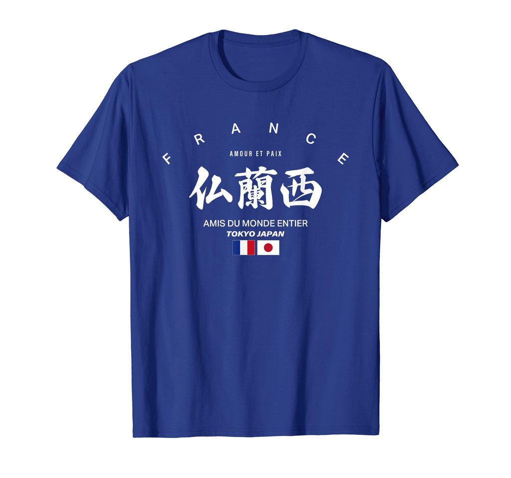France And Japan Friendship People Hope T-Shirt - Unique Graphic Unisex - T-Shirt, Sweatshirt, Hoodie