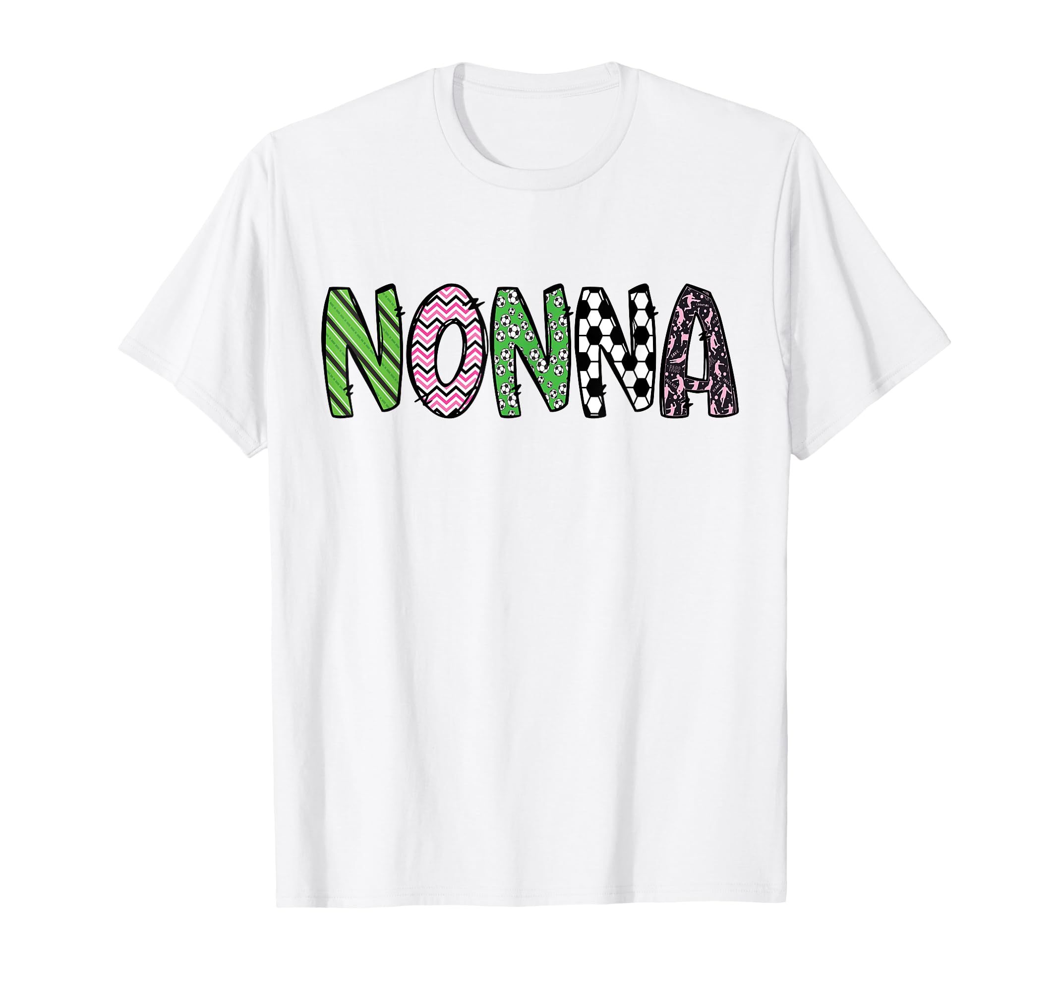Soccer Nonna Funny Soccer Birthday T-Shirt - Unique Graphic Men Women - T-Shirt, Sweatshirt, Hoodie