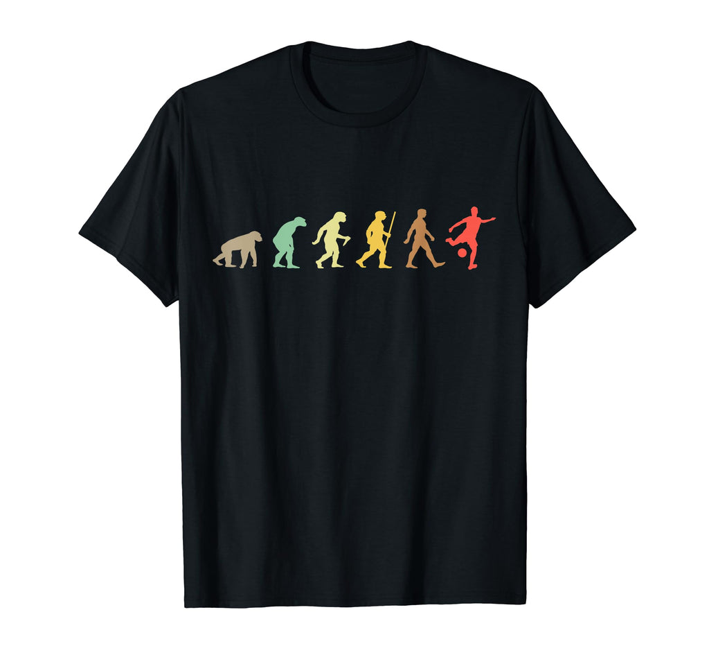 Football Soccer Evolution T-Shirt - Aesthetic Graphic Men Women - T-Shirt, Sweatshirt, Hoodie