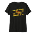 Mens Soccer Coaching Training Trainer T-Shirt - Unique Graphic for Adults - T-Shirt, Sweatshirt, Hoodie