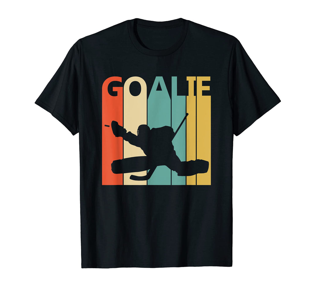 80S Ice Hockey Goalkeeper T-Shirt - Graphic Print for Adults - T-Shirt, Sweatshirt, Hoodie